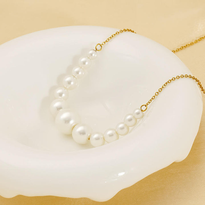 Freshwater Pearl Charm Necklace