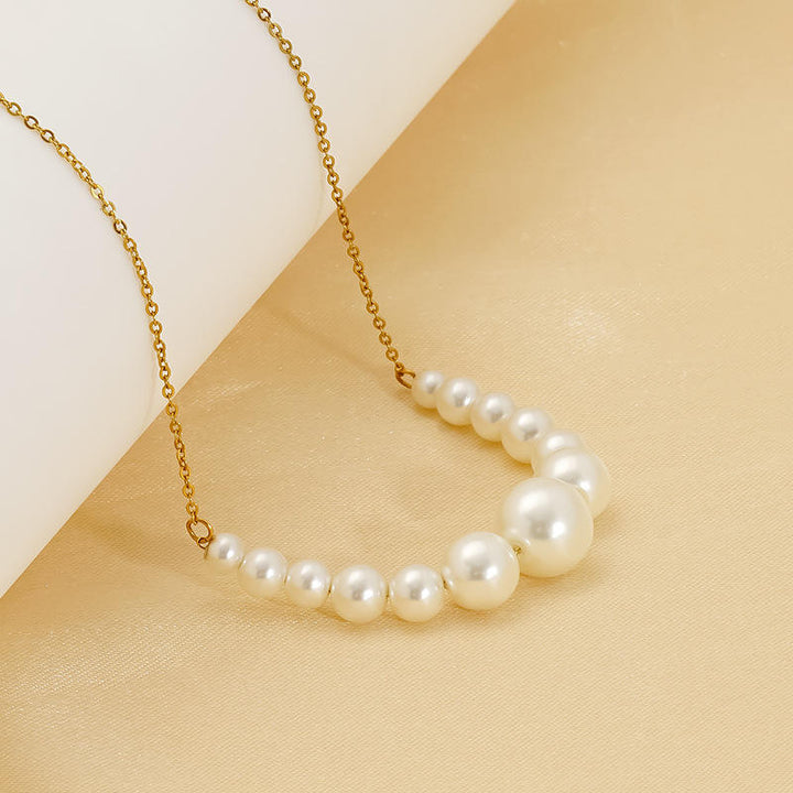 Freshwater Pearl Charm Necklace