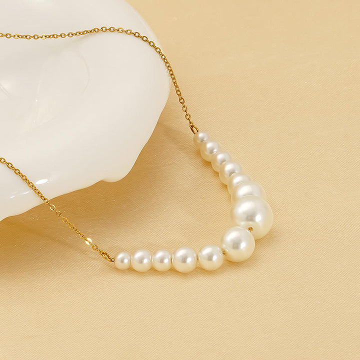 Freshwater Pearl Charm Necklace