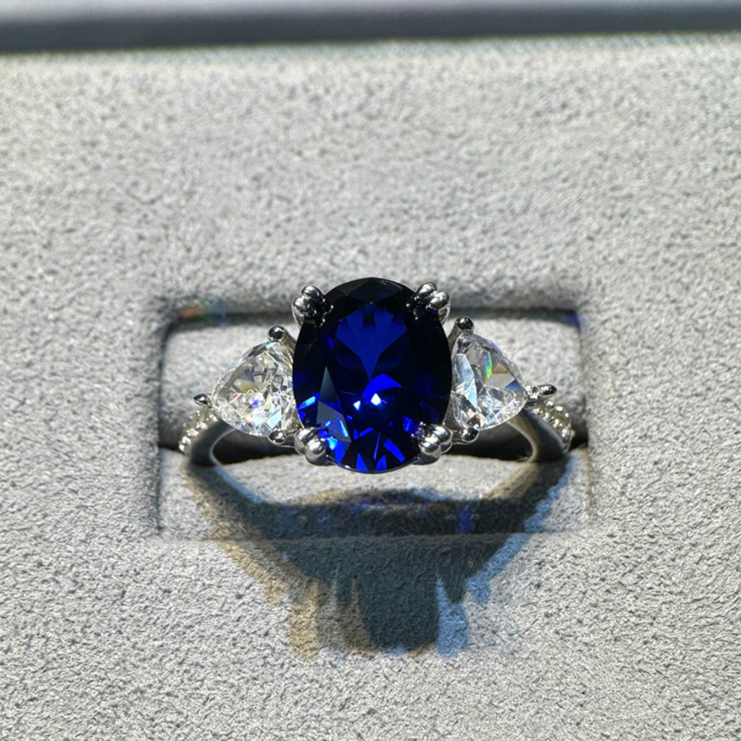 Blue Sapphire Luxury Ring
