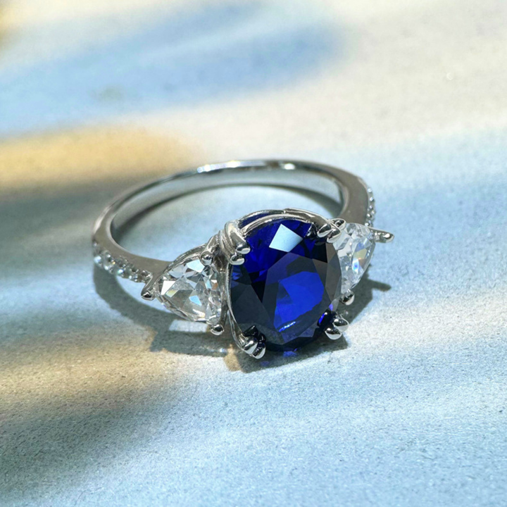Blue Sapphire Luxury Ring