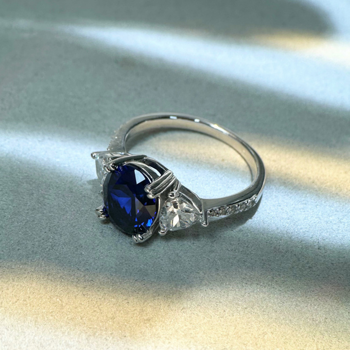Blue Sapphire Luxury Ring
